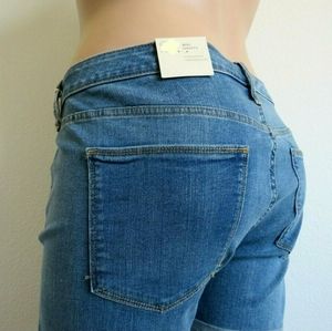 Universal Thread Jeans Midi Shorts Plus Size 26W NWT